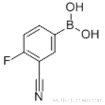 Ácido borónico, B- (3-ciano-4-fluorofenilo) - CAS 214210-21-6